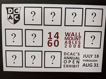 District of Columbia Arts Center (DCAC) 2008.